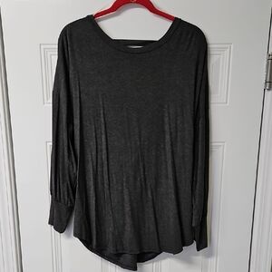 Three Bird Nest Dolman Open Back Top